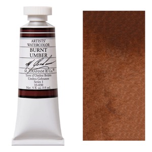 M. Graham Artists' Watercolor 15ml Burnt Umber