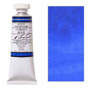 M. Graham Artists' Watercolor 15ml Cobalt Blue