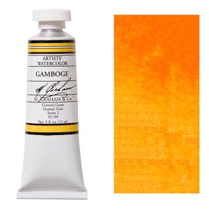 M. Graham Artists' Watercolor 15ml Gamboge
