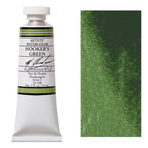 M. Graham Artists' Watercolor 15ml Hooker's Green