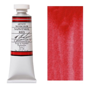 M. Graham Artists' Watercolor 15ml Naphthol Red