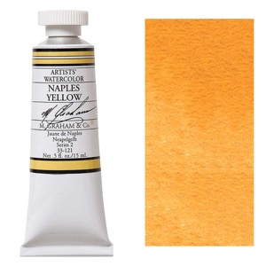 M. Graham Artists' Watercolor 15ml Naples Yellow
