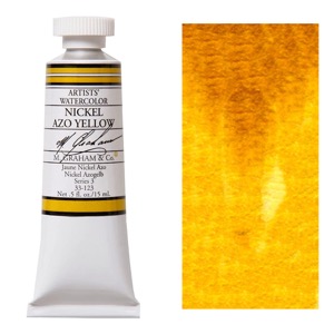 M. Graham Artists' Watercolor 15ml Nickel Azo Yellow