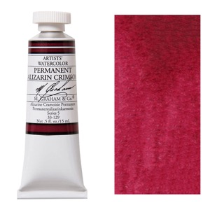 M. Graham Artists' Watercolor 15ml Permanent Alizarin Crimson
