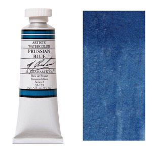 M. Graham Artists' Watercolor 15ml Prussian Blue