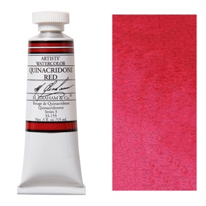 M. Graham Artists' Watercolor 15ml Quinacridone Red