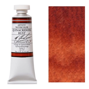 M. Graham Artists' Watercolor 15ml Quinacridone Rust