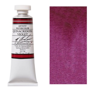 M. Graham Artists' Watercolor 15ml Quinacridone Violet