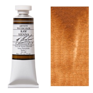M. Graham Artists' Watercolor 15ml Raw Sienna