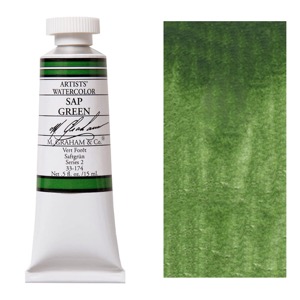 M. Graham Artists' Watercolor 15ml Sap Green