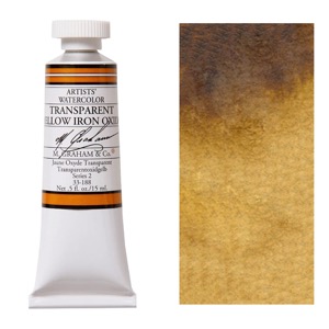 M. Graham Artists' Watercolor 15ml Transparent Yellow Iron Oxide