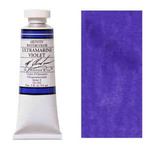 M. Graham Artists' Watercolor 15ml Ultramarine Violet