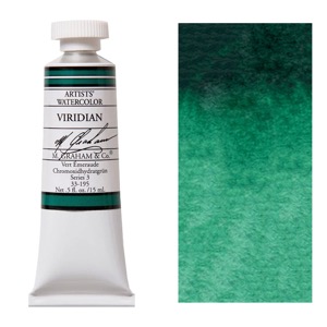 M. Graham Artists' Watercolor 15ml Viridian