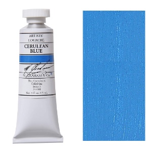 M. Graham Artists' Gouache 15ml Cerulean Blue