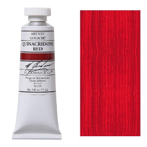 M. Graham Artists' Gouache 15ml Quinacridone Red