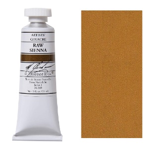 M. Graham Artists' Gouache 15ml Raw Sienna