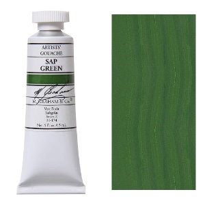 M. Graham Artists' Gouache 15ml Sap Green