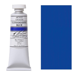 M. Graham Artists' Gouache 15ml Ultramarine Blue