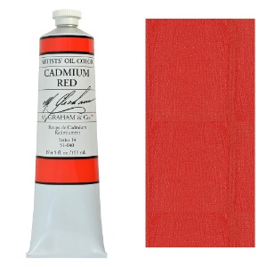 M. Graham Artists' Oil Color 150ml Cadmium Red