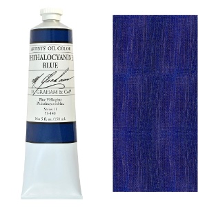 M. Graham Artists' Oil Color 150ml Phthalocyanine Blue