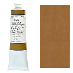 M. Graham Artists' Oil Color 150ml Raw Sienna