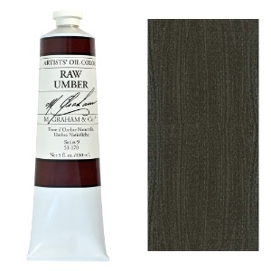 Graham Artists' Oil Color 150ml - Raw Umber