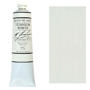 M. Graham Artists' Oil Color 150ml Titanium White