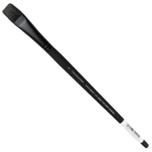 Grumbacher Black Diamond Black Bristle Brush Series 1274 Bright #12