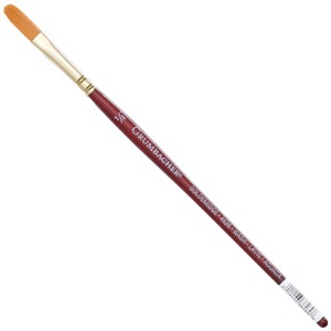 Grumbacher GOLDENEDGE Talkon Watercolor Brush Series 4620 Oval Wash 1/4"