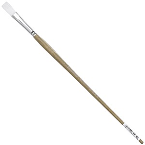 Grumbacher BRISTLETTE White Synthetic Bristle Brush Series 4720 Flat #5