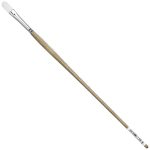 Grumbacher BRISTLETTE White Synthetic Bristle Brush Series 4720 Filbert #4