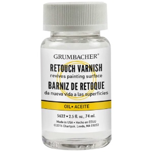 Damar Retouch Varnish Artists Oil Medium 2 oz. (74 ml)