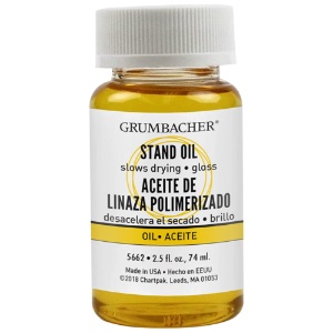 Grumbacher Stand Oil Artists Oil Medium 2.5 oz. (74 ml)