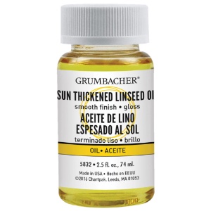 Grumbacher Sun-Thick Linseed Artists Oil Medium 2.5 oz (74 ml)