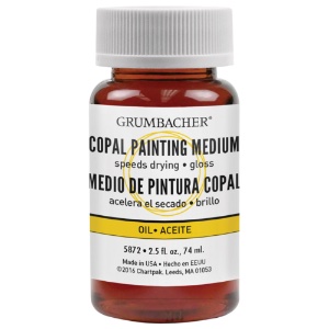 Artists Oil Medium Copal Painting Medium 2 oz.