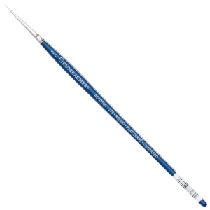 Grumbacher Academy White Bristle Brush Series 775 Round #00