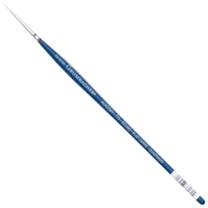 Grumbacher Academy White Bristle Brush Series 775 Round #000