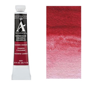 Grumbacher Academy Acrylics - Alizarin Crimson, 90 ml tube