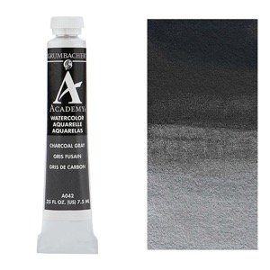 Academy Watercolor 7.5ml - Charcoal Gray