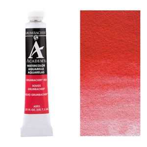 Academy Watercolor 7.5ml - Grumbacher Red