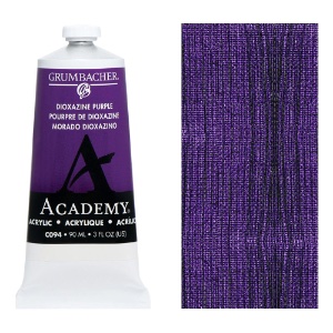 Grumbacher Academy Acrylic 90ml Dioxazine Purple
