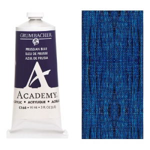 Grumbacher Academy Acrylic 90ml Prussian Blue Hue