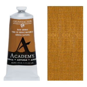 Grumbacher Academy Acrylic 90ml Raw Sienna