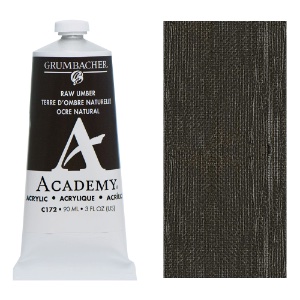 Grumbacher Academy Acrylic 90ml Raw Umber