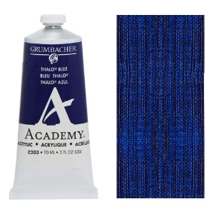Grumbacher Academy Acrylic 90ml Thalo Blue