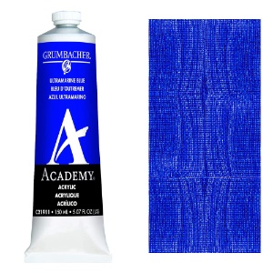Grumbacher Academy Acrylic 150ml Ultramarine Blue