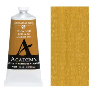 Grumbacher Academy Acrylic 90ml Yellow Ochre