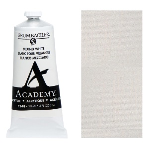 Grumbacher Academy Acrylic 90ml Mixing White