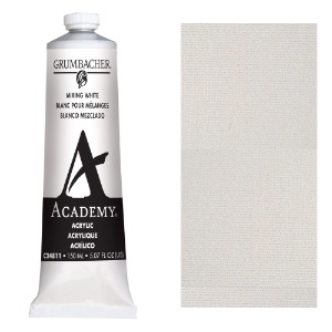 Grumbacher Academy Acrylic 150ml Mixing White