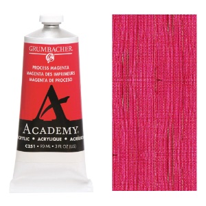 Grumbacher Academy Acrylic 90ml Process Magenta